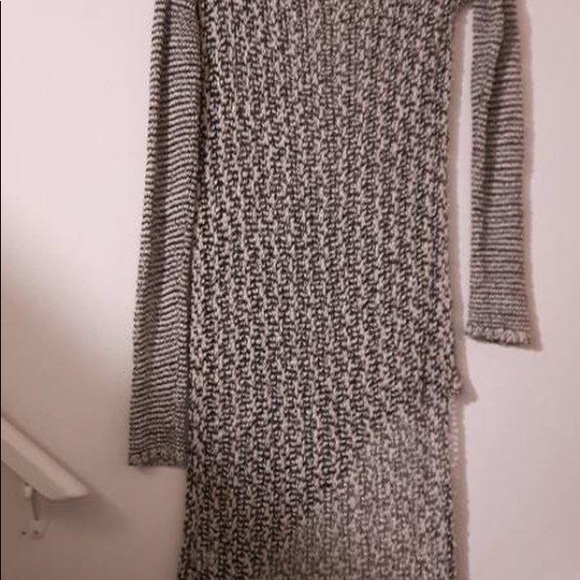 Helmut Lang asymetric combo tape open knit tunic! - Picture 4 of 10